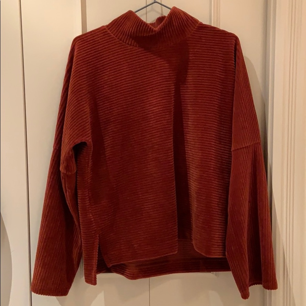 Madewell Velvet Sweater